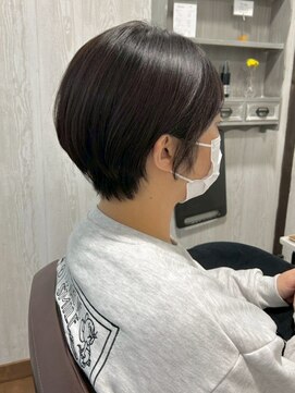 上品ショートボブ/エイジングケア/乾燥対策/立体感/美フォルム