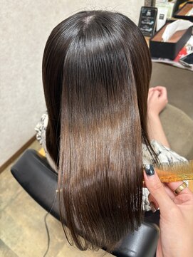 艶髪ストレート