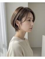 ゲイン(Gain)&nbsp;ショートカット・レイヤーカット×白髪ぼかし