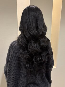 ディックス 浜野店(dix) ツヤ感たっぷり黒髪ロング