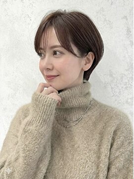 ハクア(HAKUA) 【首を細く長く】襟足スッキリ×今っぽいミニショートボブ