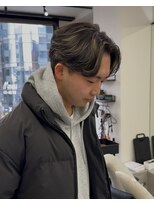 ソソ(soso) メッシュ+センターパート