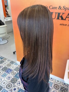 トウカ 南流山店(TOUKA) 髪質改善トリートメント 白髪ぼかしハイライト