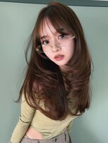 アリスバイアフロート 自由が丘(ALICe by AFLOAT)&nbsp;透明感ミルクティーベージュ/ハッシュカット/ロング