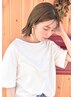 【カット＋ケア縮毛矯正＋トリートメント】￥18000