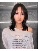 ハッシュカットY2Kレイヤーカットシャギーカット平成ヘア