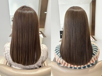 ビオラバイフーガ 綱島(Viola by FUGA)の写真/くせ毛やうねりにお悩みのかたへ！縮毛矯正やトリートメントで理想のツヤ髪をサポートします☆