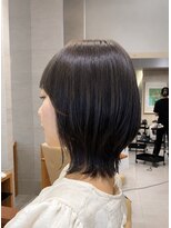 キミトヘアデザインアンドスパ(Kimito Hair design&spa)&nbsp;レイヤーボブ/くびれボブ/ミルクティーカラー/グレージュ
