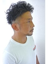 ムーンジェジェ(moon jeje) 雰囲気抜群！くせ毛風ボリュームアップニュアンスパーマ★  藤原