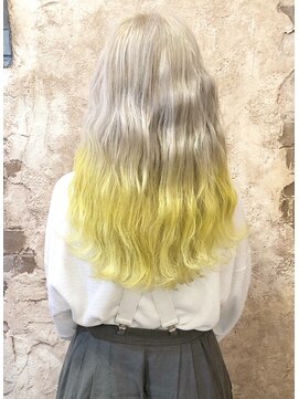 マギーヘア(magiy hair) イエローカラー［magiyhair西部笑］