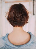 【銀座RISO】オトナ女子ショートボブ