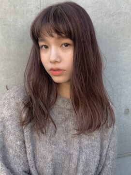 アンドレイ 表参道(andrey) 【ANDREY】ラベンダーアッシュ×ニュアンスウェーブ