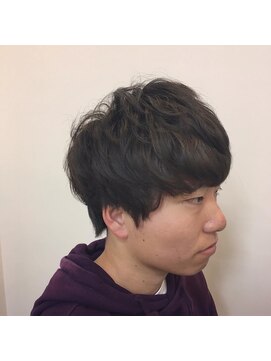 ブランコ ランダムマッシュパーマ