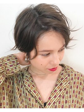 グッデイ ヘアー(GOOD DAY HAIR) マニッシュ ネイビーカラー シアーグレージュ くすみベージュ