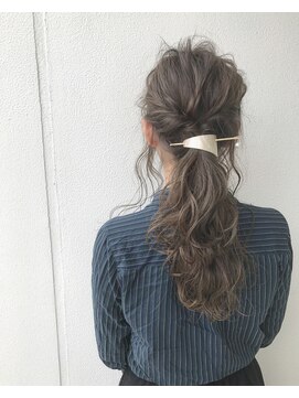 トリート 西船橋店(TREAT) ローポニーヘアアレンジ_西船橋/西船橋駅