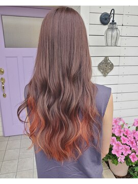 リミックス ヘアー(RE MIX HAIR) orangeインナーカラー