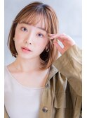 【Kate 大宮】ハイトーンカラー×シースルーバング
