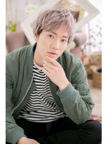 ミック 日暮里店(miq)&nbsp;カラーで遊ぶ！シルバーカラーニュアンスマッシュb1