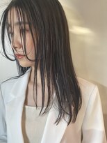 イヴォーク トーキョー(EVOKE TOKYO) 艶髪韓国風ロングストレートヘア×髪質改善トリートメント