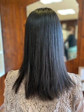 ナオス(NAOS) 傷ませない縮毛矯正/30代40代/ロング/髪質改善