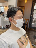 ヘアアンドメイク エジェリ(hair&make egerie) 【メンズショート センターパート ビジカジ 恵比寿】