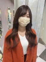 ガルボヘアー 名古屋栄店(garbo hair)&nbsp;#名古屋#栄#プルエクステ#ロング#ナチュラル#ブラウン#さら艶