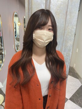 ガルボヘアー 名古屋栄店(garbo hair) #名古屋#栄#プルエクステ#ロング#ナチュラル#ブラウン#さら艶