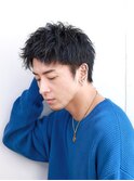 『ジェントショート』　ツーブロック　刈り上げ　アップバング