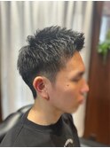 刈り上げスパイキーショート