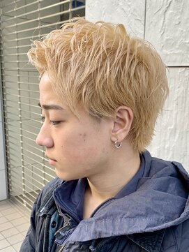 ジーニー 本厚木(Genie) スパイキーショート/波巻き/ハイライト/マッシュパーマ/ウルフ