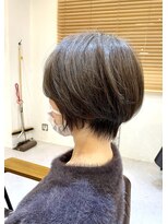 チリンバイロストシティー(Chillin by LOSTCITY)&nbsp;ショートボブ髪質改善白髪ぼかしハイライト