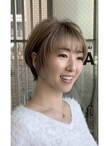 丸みミニショート