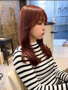 シュヴー 浦安店(CHEVEUX) ［千葉／浦安／三谷］7トーン レッドブラウン