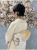 訪問着☆着付け＋ヘアセット　￥13,200～