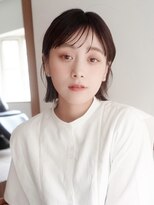 ガーランド (Garland)&nbsp;小顔ボブ顔周りレイヤー切りっぱなしシースルー前髪原宿神宮前