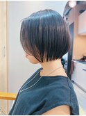 地毛風カラー/ナチュラルレイヤーカット/ショートボブ[船橋]