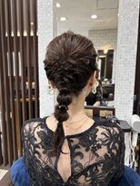 シュモレポルターレ(Shumore portare)&nbsp;お呼ばれ編みおろしアレンジ　東雲/豊洲/有明/台場