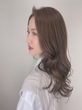 アニー(annie hair design) 透明感グレージュカラー