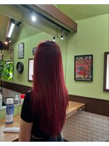 ワイズヘアースタジオ(y'z hair studio)&nbsp;ワインレッド