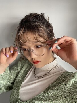 フラミューム 八王子北口店(flammeum) パーマ風バング【八王子】