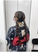浴衣ツインアレンジ♪