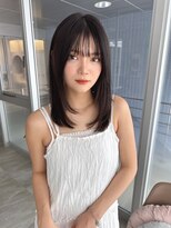 ビームズ ヘアー ブラン(Bee ms HAIR Blanc+)&nbsp;サラツヤロングベージュカラーブリーチしない透明感カラー