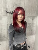 ニューワン バイ ネイバー 立川(Newone by neighbor)&nbsp;レイヤーカットナチュラルハイトーンデザインカラー[立川駅]