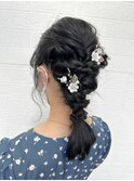編みおろし☆パーティヘア/結婚式