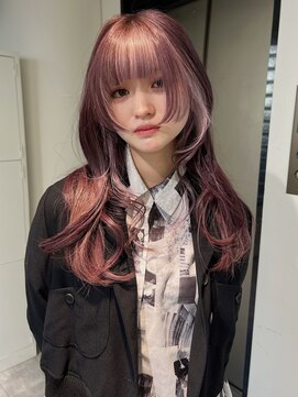 ペレ 梅田(PELE) 着物/メルティカラー/似合わせカット/ウェーブミディアム/梅田