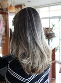 ロング×バレイヤージュ