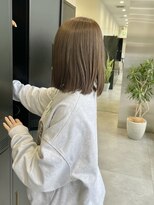 ゴウトゥデイシェアサロン 町田店(GO TODAY SHAiRE SALON)&nbsp;ブリーチ無しオリーブカラー♪