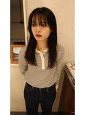 地毛風透明感かカラー ザクザクレイヤー