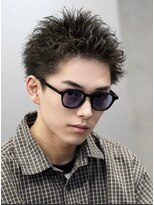 フィフス 天神大名(fifth) 福岡大名メンズパーマスパイキーショートスパイキーパーマ30代