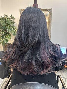 グランリュクス(GRANLUXE) インナーカラー×バイオレット